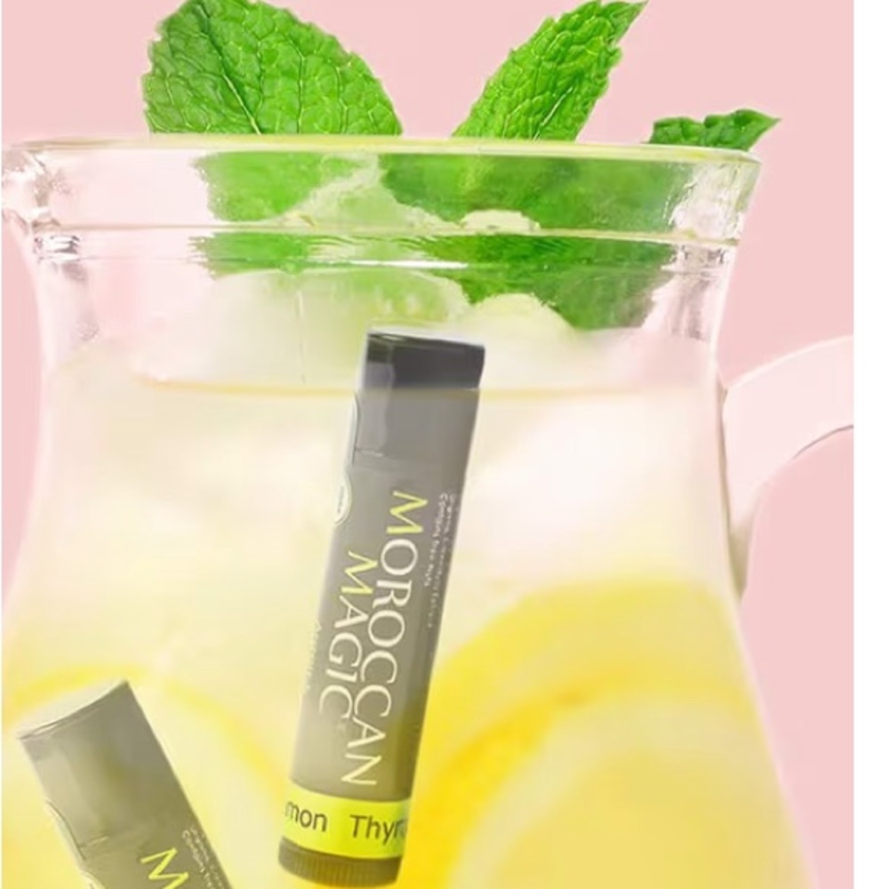 ❗️Moroccan Magic Lemon Thyme Organic Lip Balm NWT